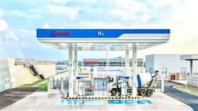 Station intégrée de production et de ravitaillement en hydrogène